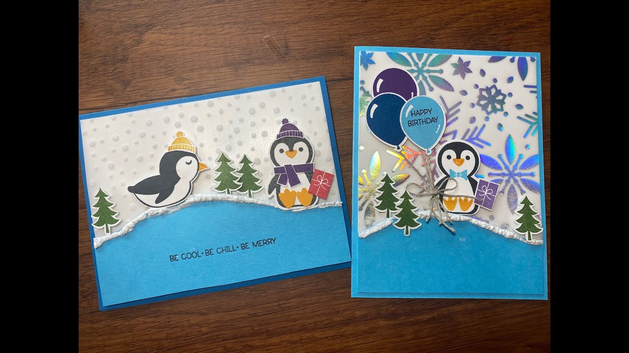Snowflake Vellum and Puff Paint