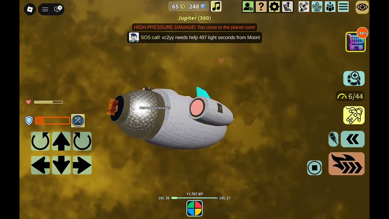 How to get metallic hydrogen in the space simulator in roblox