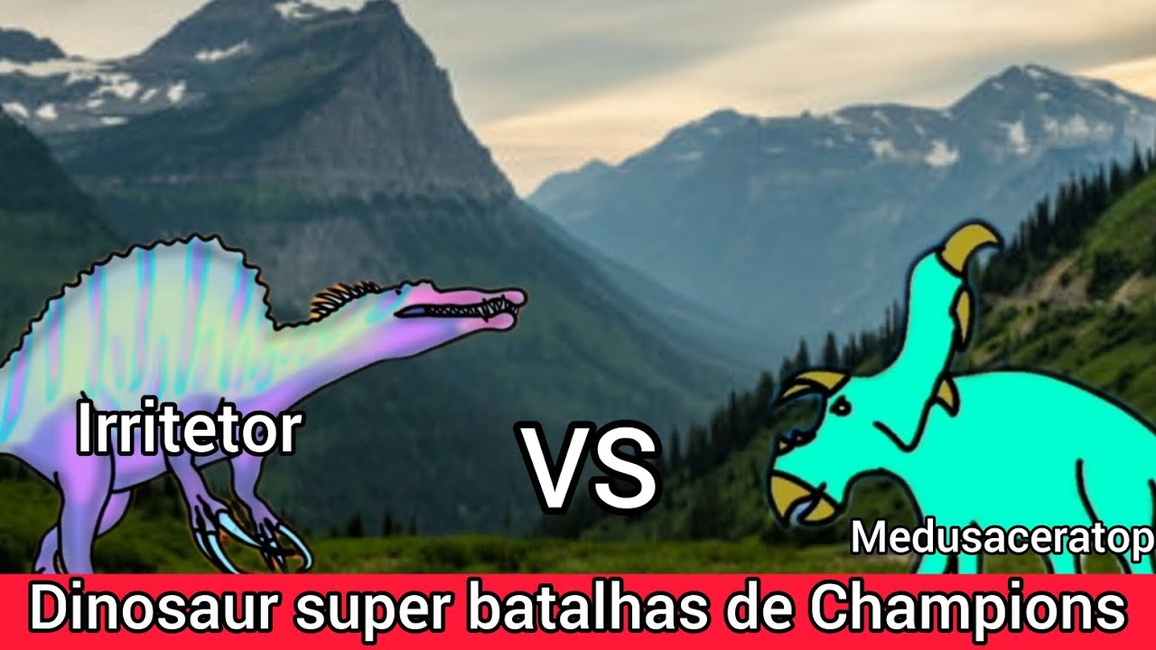Dinosaur super batalhas de Champions S2 GA1