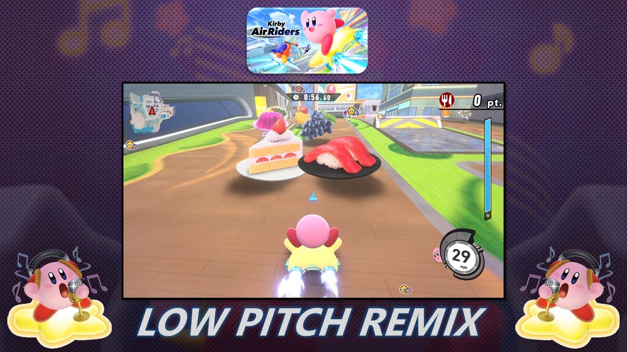 Gourmet Race Stadium Version (Low Pitch Remix) - Kirby Air Riders