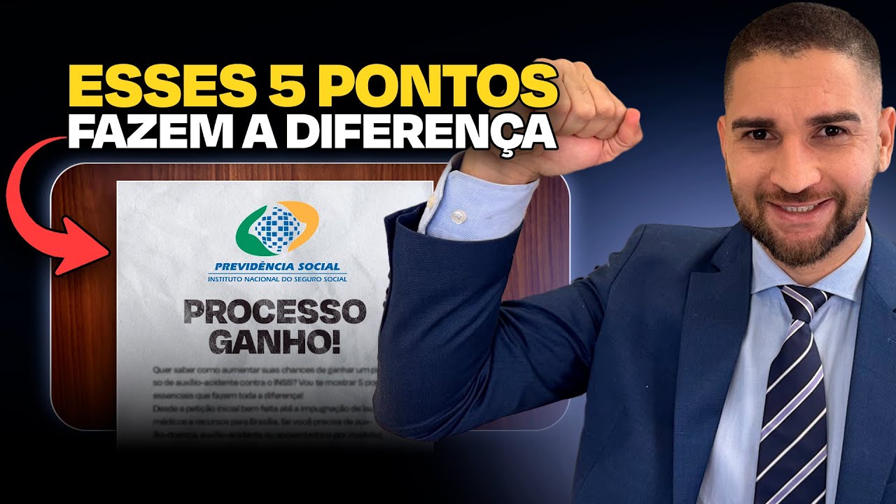 Como GANHAR processo de AUXÍLIO-ACIDENTE