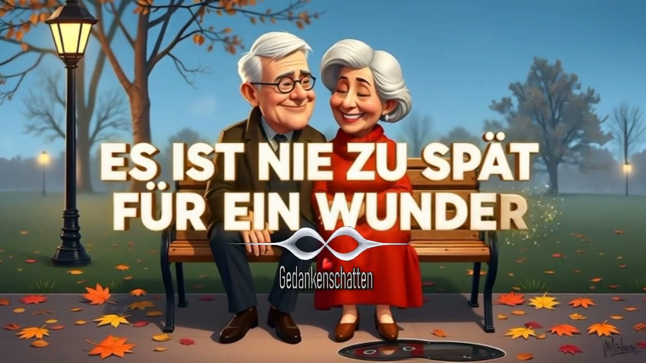 Wenn das Silberhaar im Abendlicht sanft glüht, sieht man erst, dass wahre Liebe niemals müde blüht.