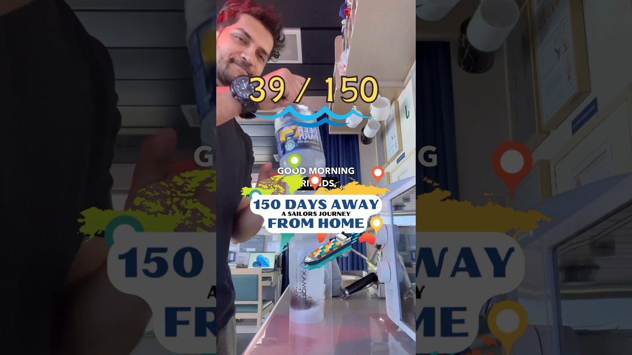 #39 Salary of a captain and room tour 🤑 #motivation #captain #cadet #merchantnavy #sailor #facts