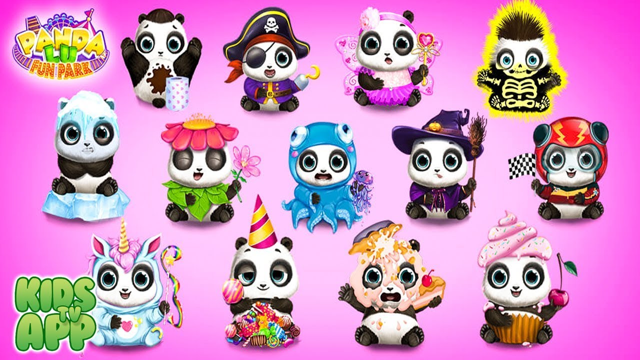 Panda Lu Fun Park (TutoTOONS) Full Unlock Gameplay - Best App For Kids