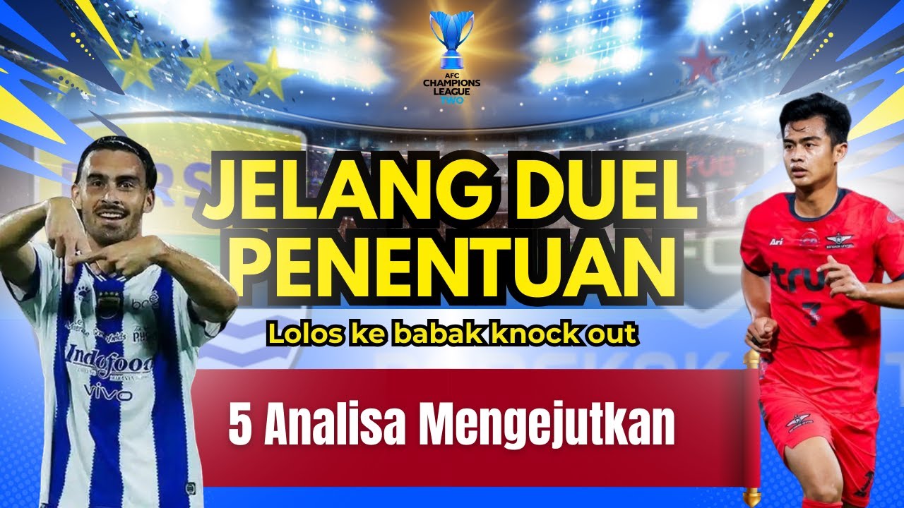 JELANG DUEL ACL 2 PERSIB VS BANGKOK UTD