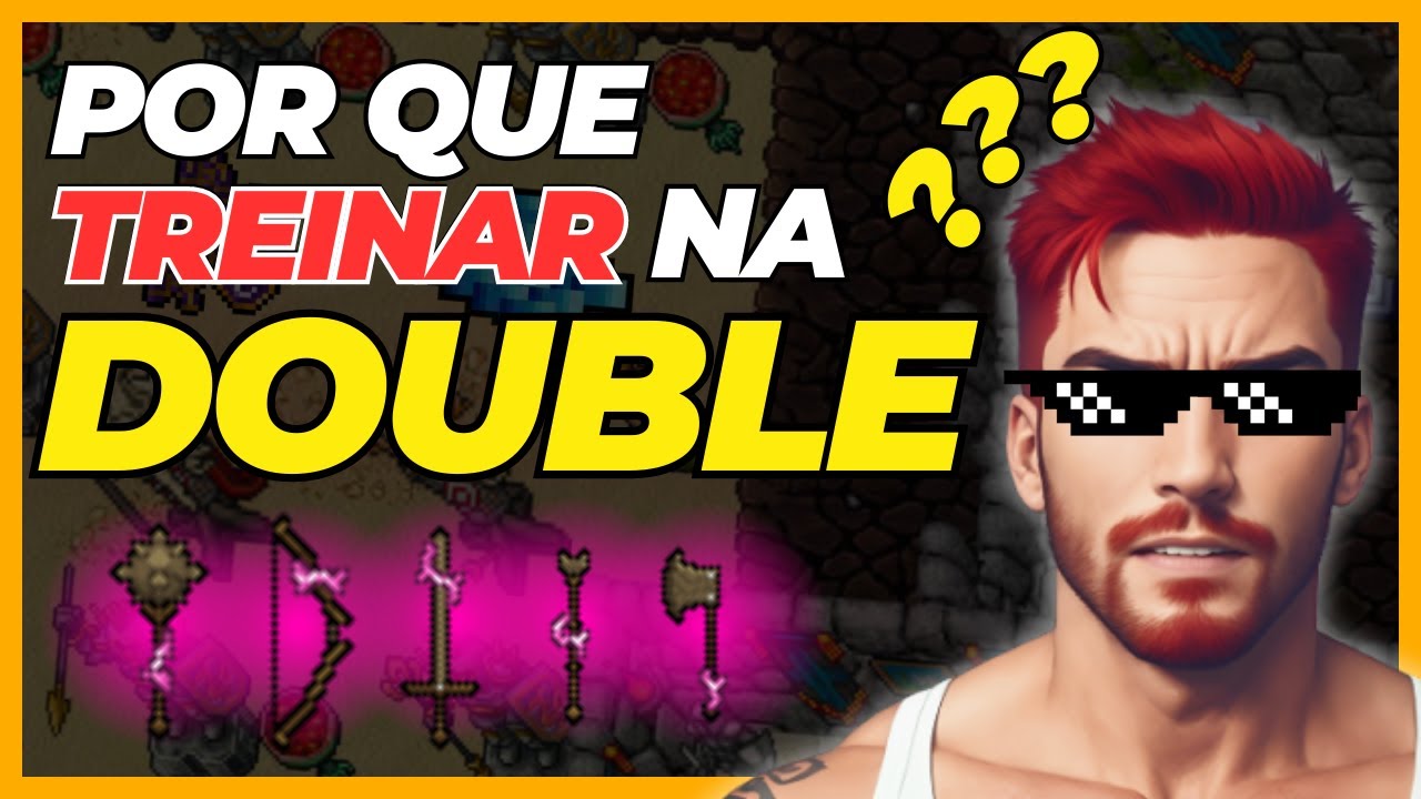 🤔[POR QUE VOCÊ DEVERIA TREINAR SKILL NA DOUBLE XP E SKILL NO TIBIA?]🤔 #tibia #mmorpg
