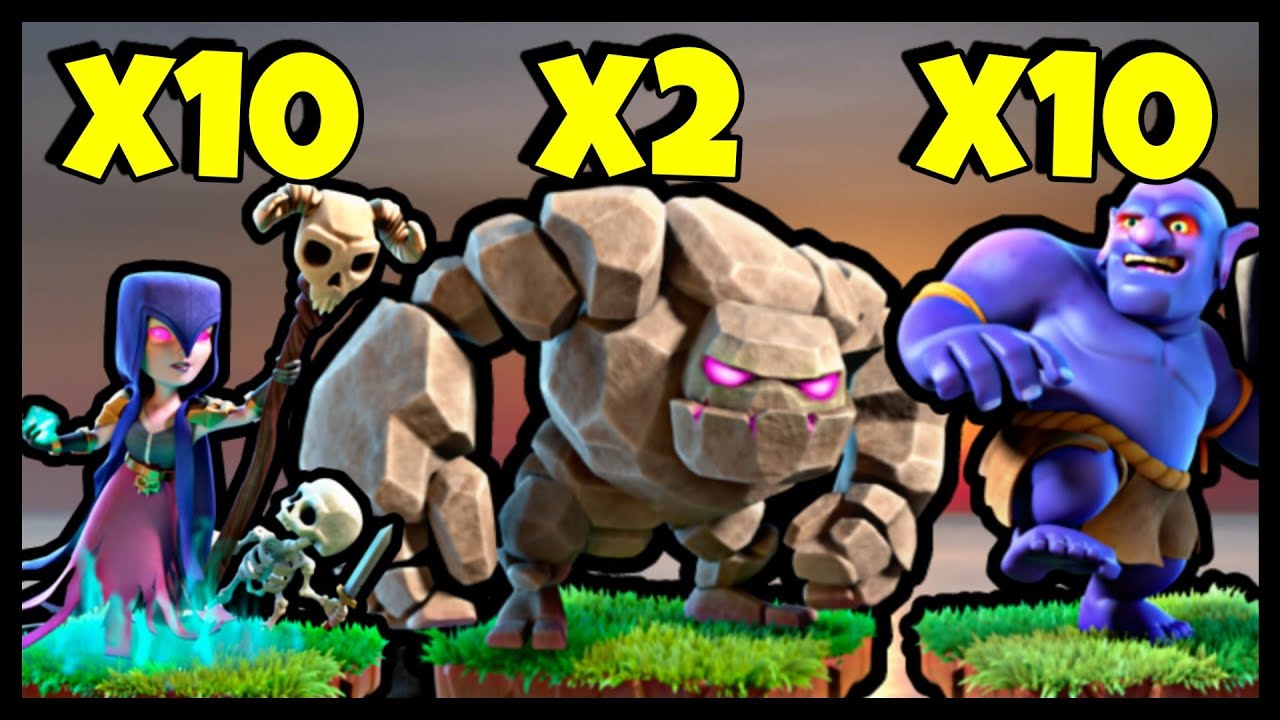 Th10 GoBoWi: Th10 BoWitch War Attack Strategy 2020 | Clash of Clans - Coc