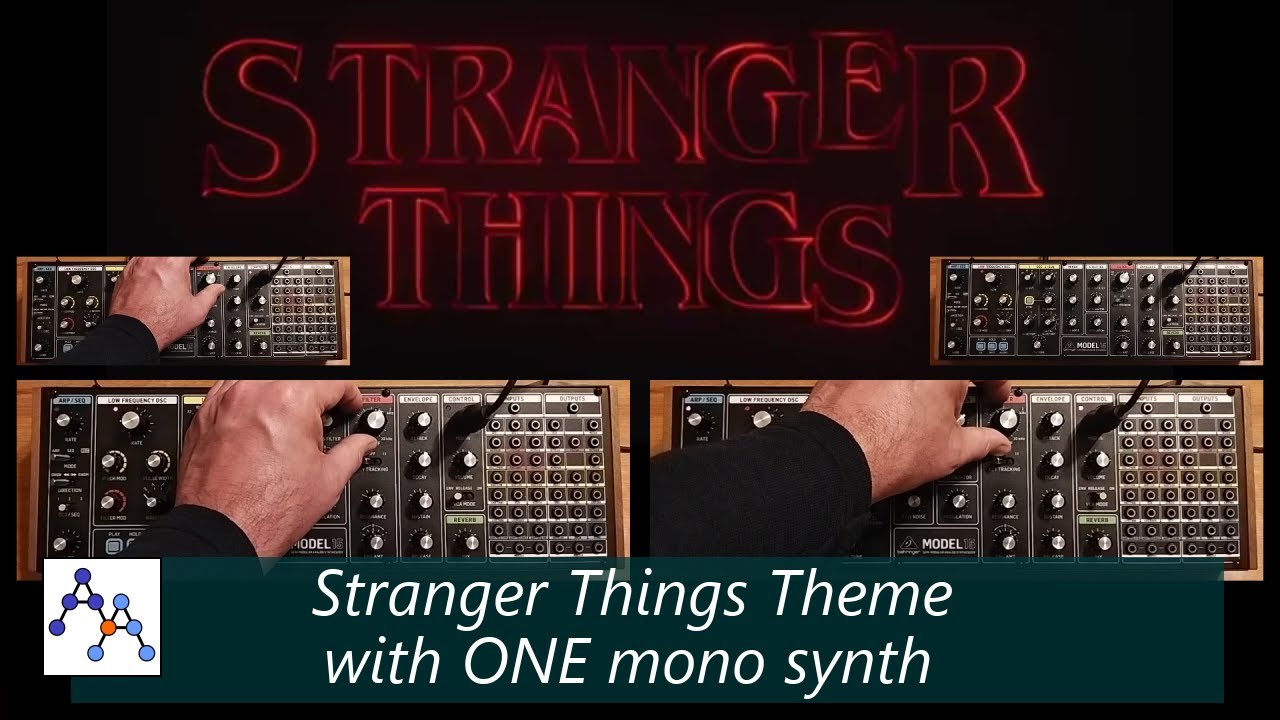 Stranger Things Theme with ONE mono synth ?!? ... let's try