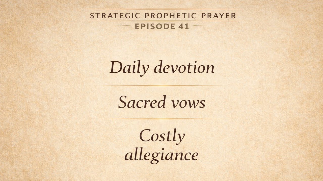 Strategic Prophetic Prayer ll Episode 41 || March 3, 2026 