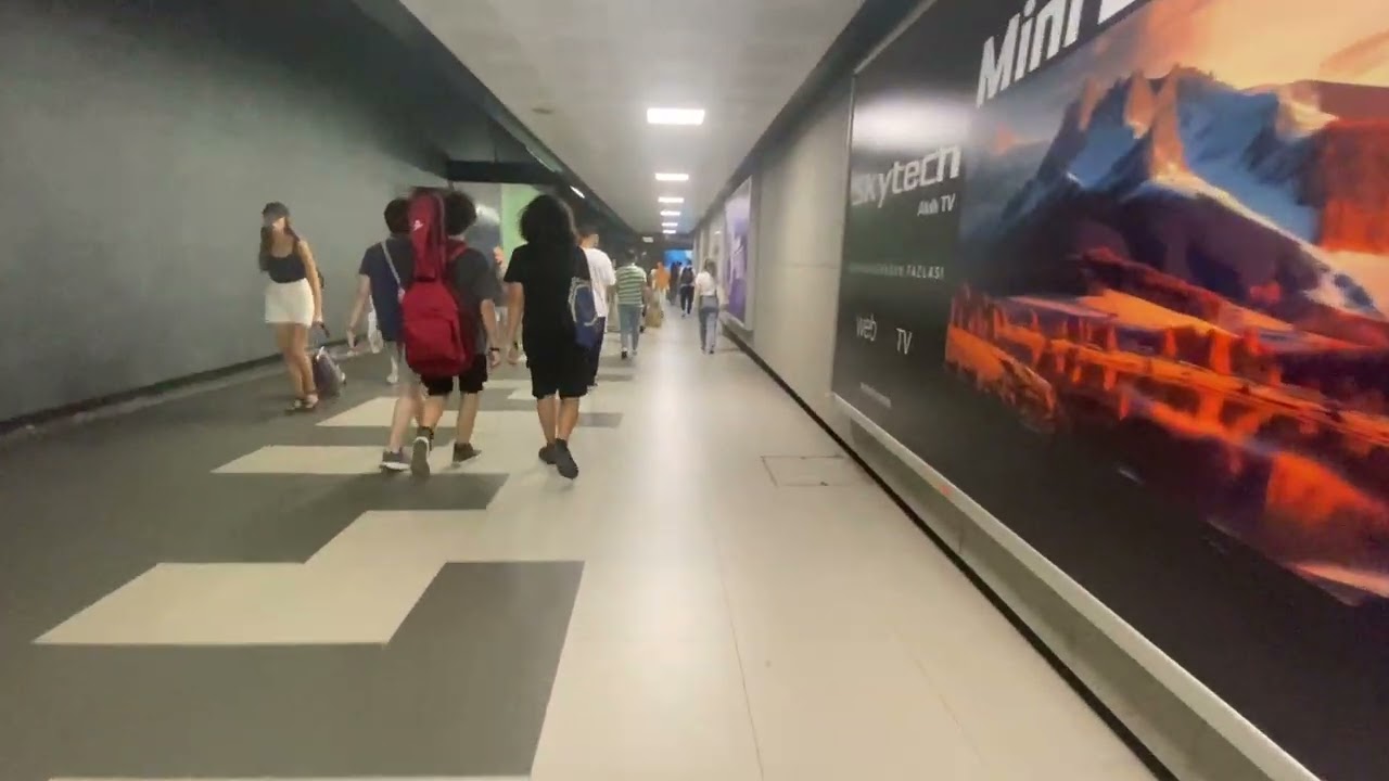 Istanbul Metro & Funicular First Person Journey - From Yıldız to Vadistanbul