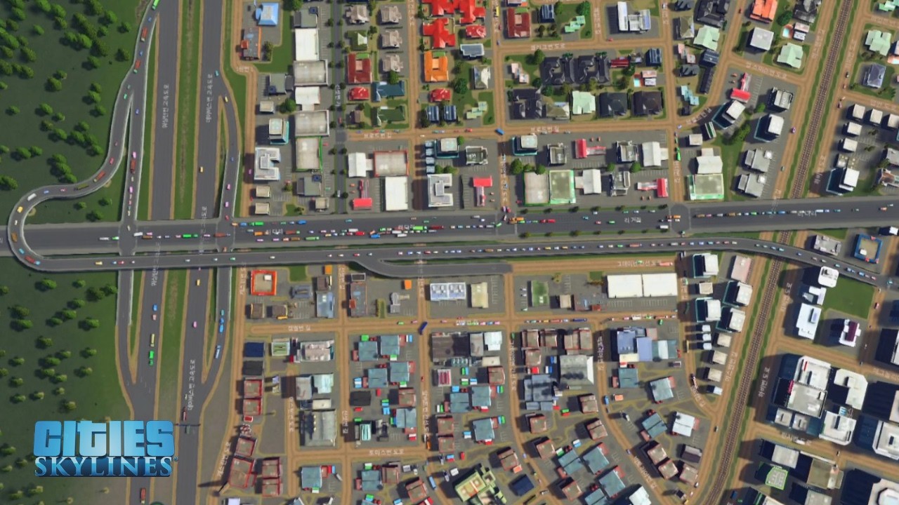 Cities Skylines 시티즈 스카이라인 EP02 IC는 나들목