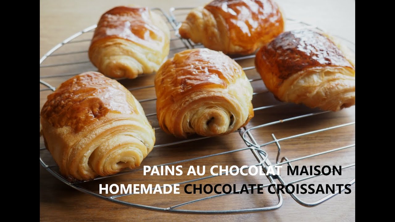 Pains au chocolat maison | Chocolatines | Homemade chocolate croissants. EN sub coming soon!