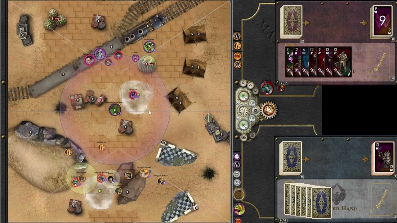 Malifaux - MWS Round 4 + Theoryfaux App review!