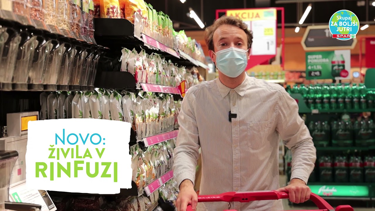 SPAR - Z NIKOM ZA BOLJ&Scaron;I JUTRI (Nik &Scaron;krlec in nakup brez embalaže, rinfuza)