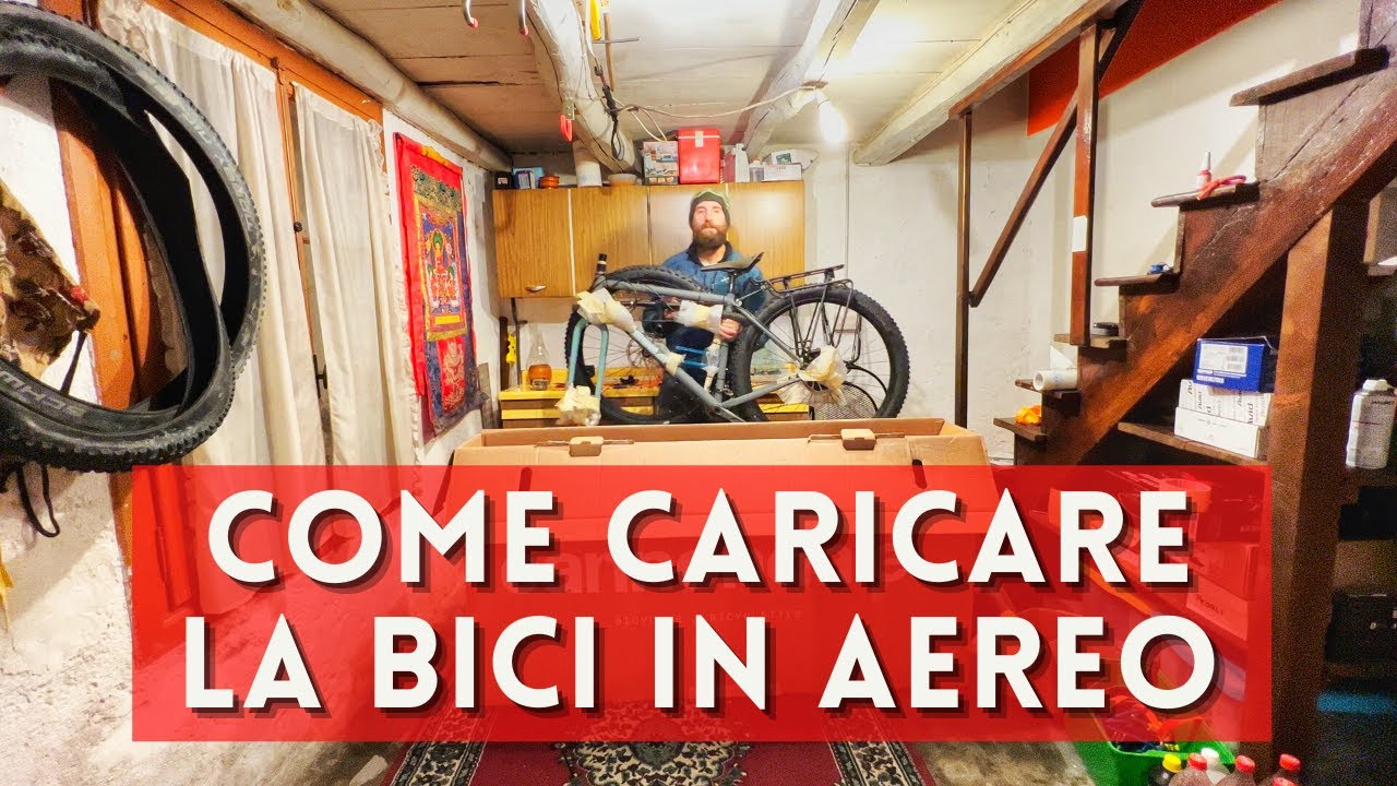 Come caricare la bici in aereo