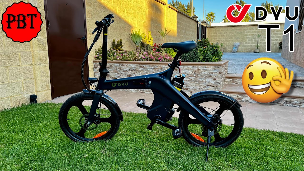 Review DYU T1 La MEJOR Bici Eléctrica plegable CALIDAD-PRECIO