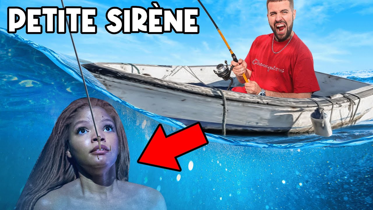 JE PÊCHE LA PETITE SIRÈNE ! ARIEL DANS LA VRAIE VIE !