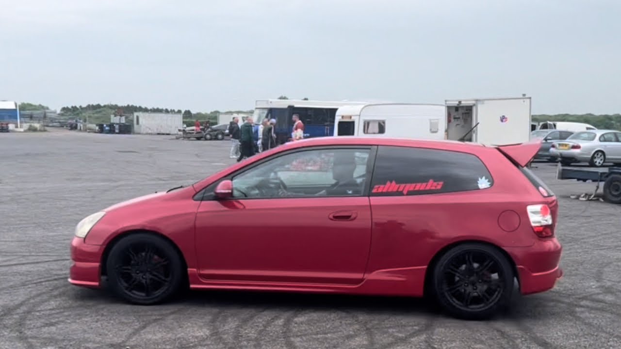 Honda Civic EP3 Type R Exhaust Sound Compilation! (Anti-Lag, LOUD Revs, Flames, Pops, Bangs, Flybys)