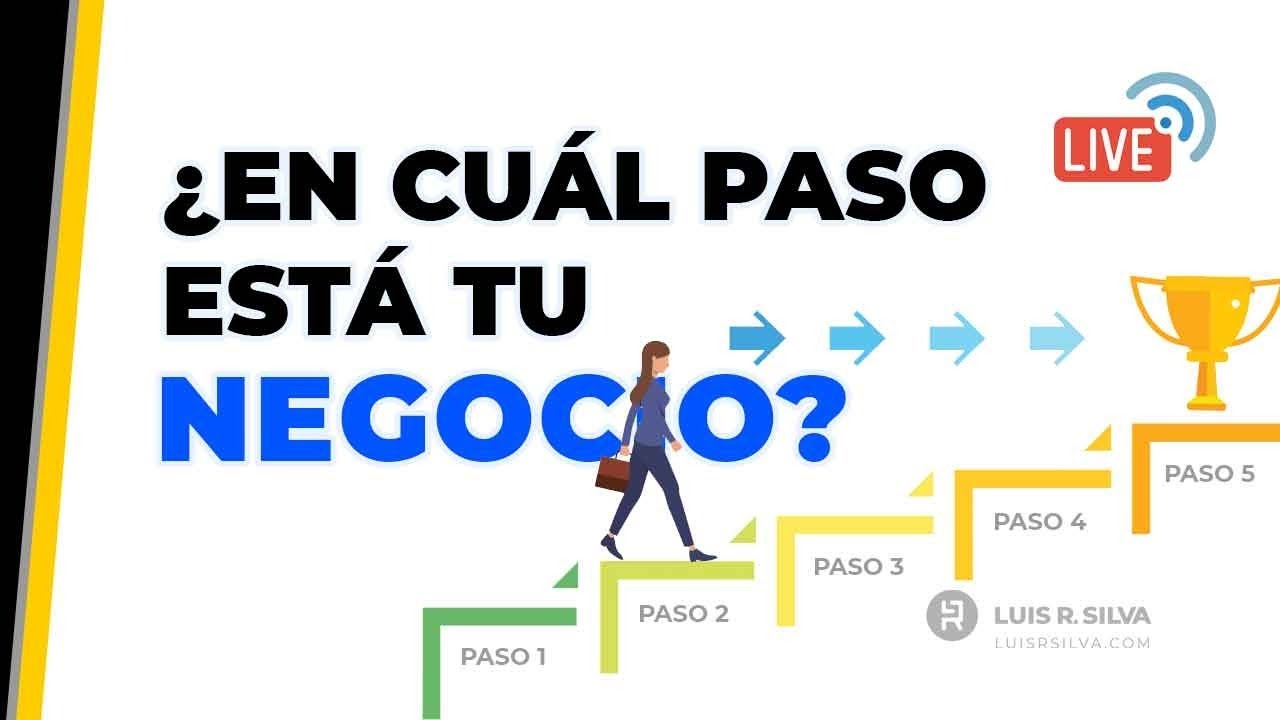 Las 5 etapas de un negocio por internet, &iquest;En qu&eacute; paso est&aacute;s t&uacute;? - Sesi&oacute;n en vivo 🔴  #QuedateEnCasa