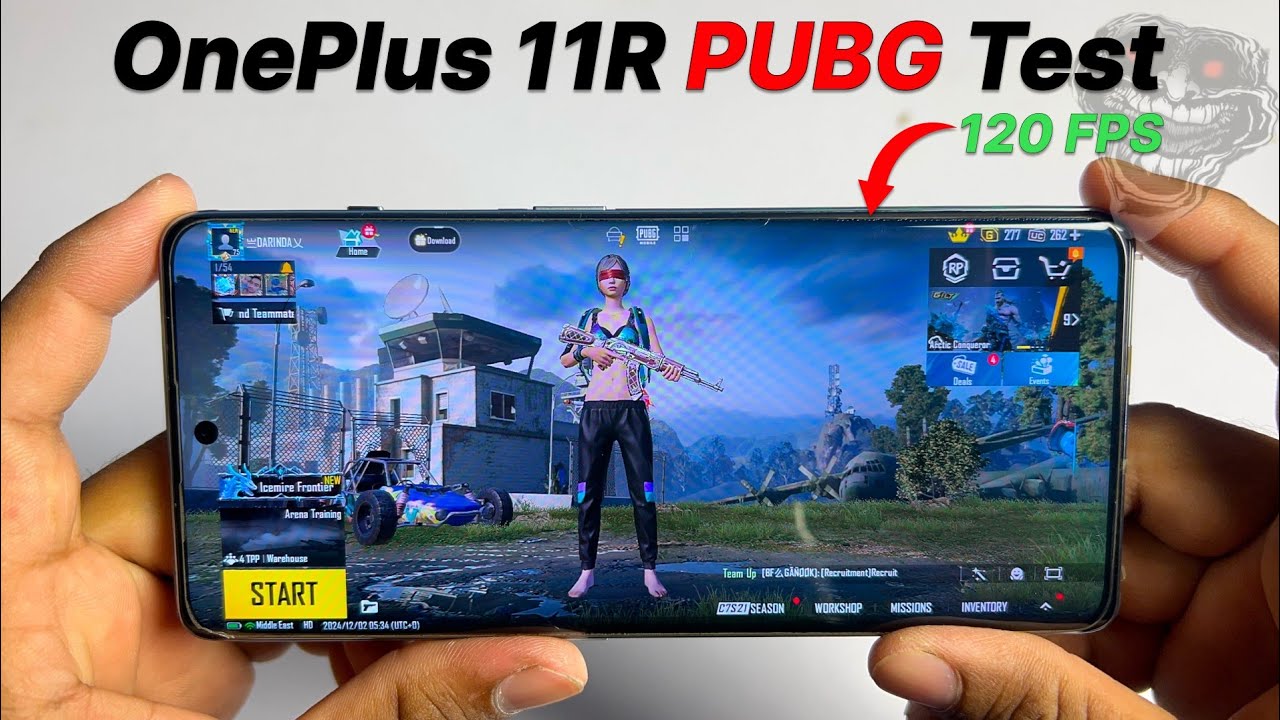 Oneplus 11R PUBG Test 🔥| Detailed BGMI Test in Hindi,120FPS🤯