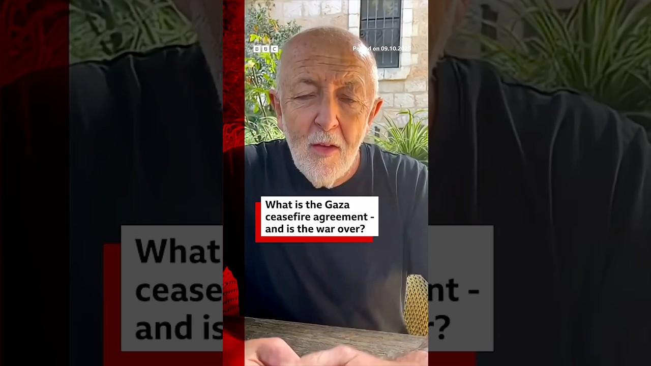 What is the Gaza ceasefire agreement? #Israel #Gaza #BBCNews