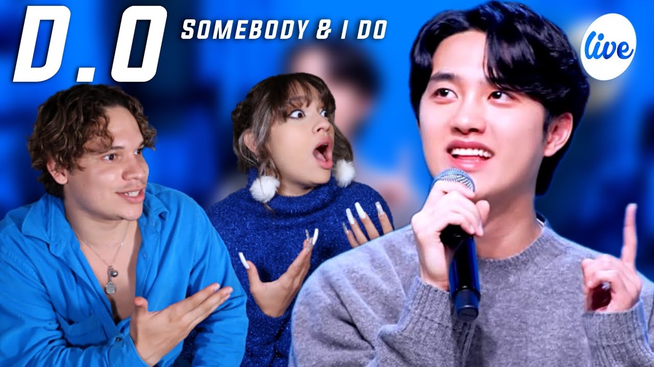 One Of The Best KPOP SINGERS EVER | Waleska & Efra React to EXO's D.O. - “Somebody & I Do” It's Live
