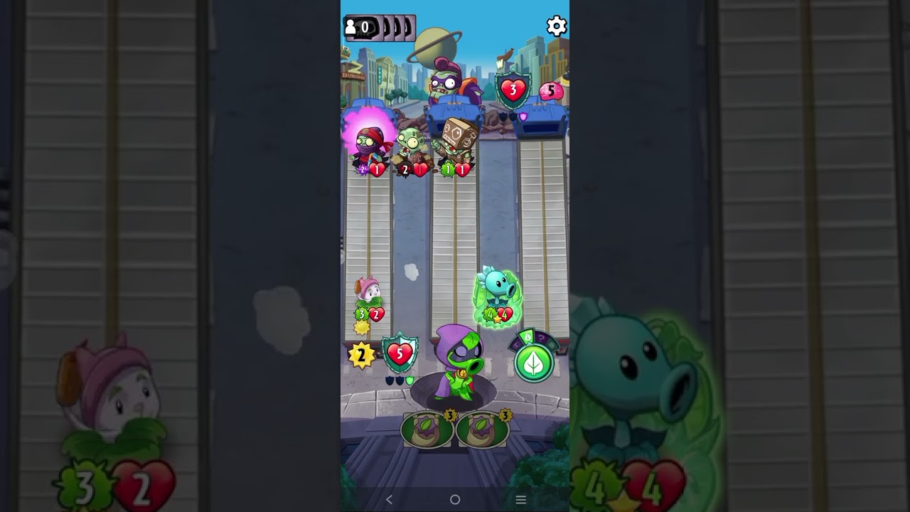 Playing plants vs zombies heroes 