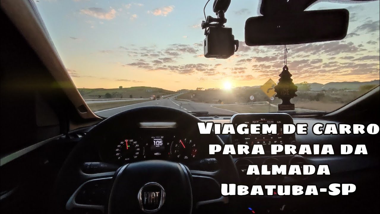01- VIAGEM DE CARRO PARA A PRAIA DA ALMADA UBATUBA-SP FIAT ARGO 1.3