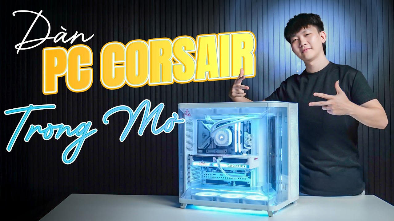 Build PC Phong Cách 'Hồ Cá' Vô Cực Cùng Corsair: Chuẩn Mực Mới Của Sự Tinh Tế Và Sức Mạnh!
