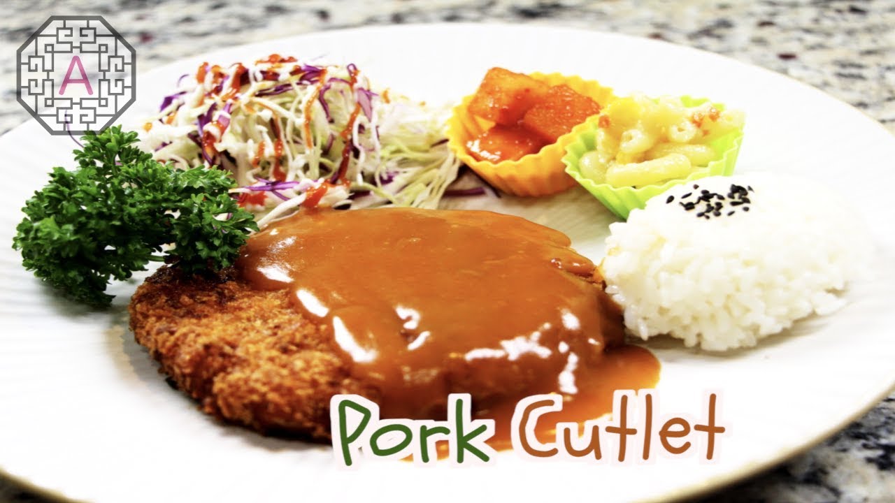 Korean Style Pork Cutlet (돈가스, DonGaSeu) | Aeri's Kitchen