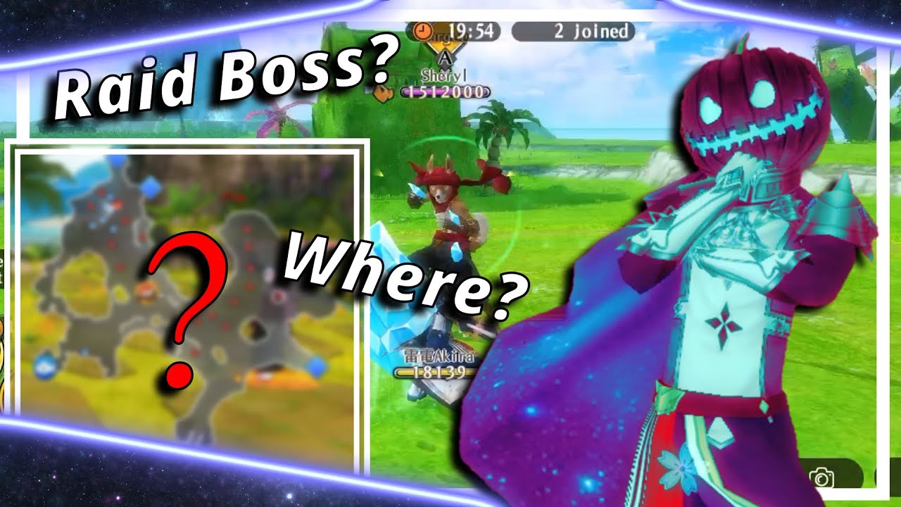 All Raid Boss location|Alchemia Story