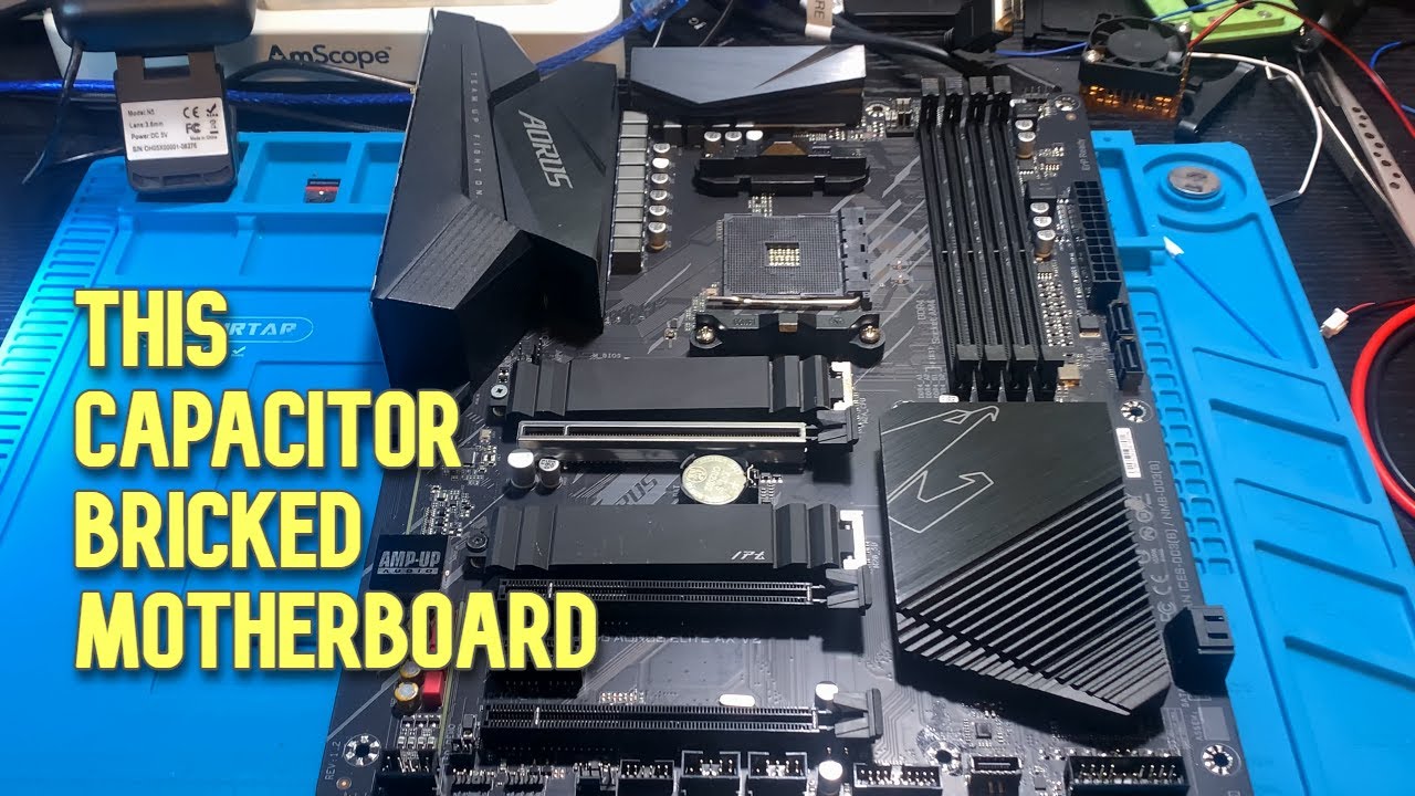 This Capacitor Bricked Motherboard