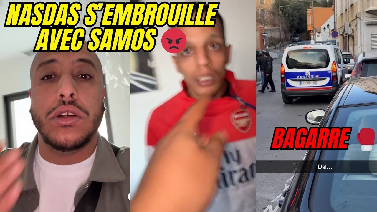 NASDAS S'EMBROUILLE AVEC SAMOS 😡 TOUNSI BAGARRE AU QUARTIER 🔥🥊#nasdas #nasdasstory #story
