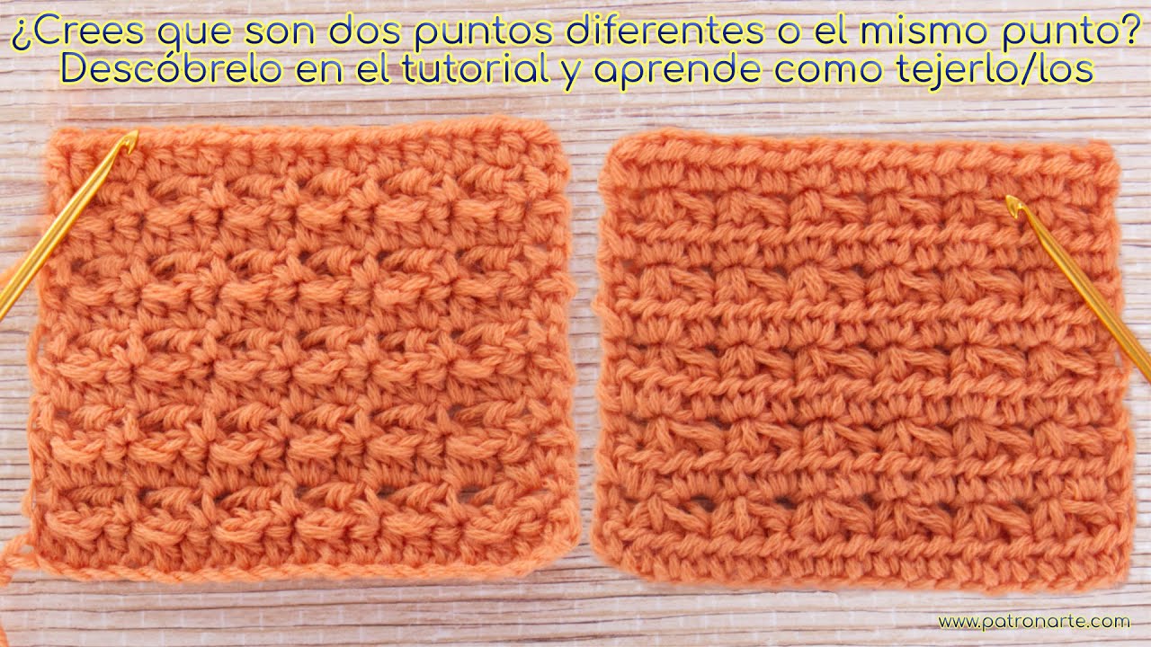 Punto Doble De Crochet Te Sorprenderá Y Querrás Utilizarlo En Todos Tus Tejidos