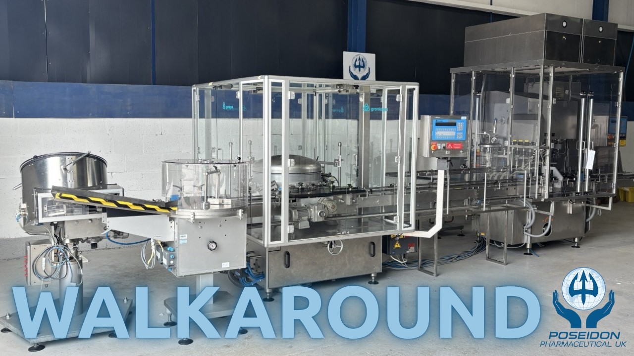 Groninger Automatic Pharma Grade Filling Line - Walkthrough