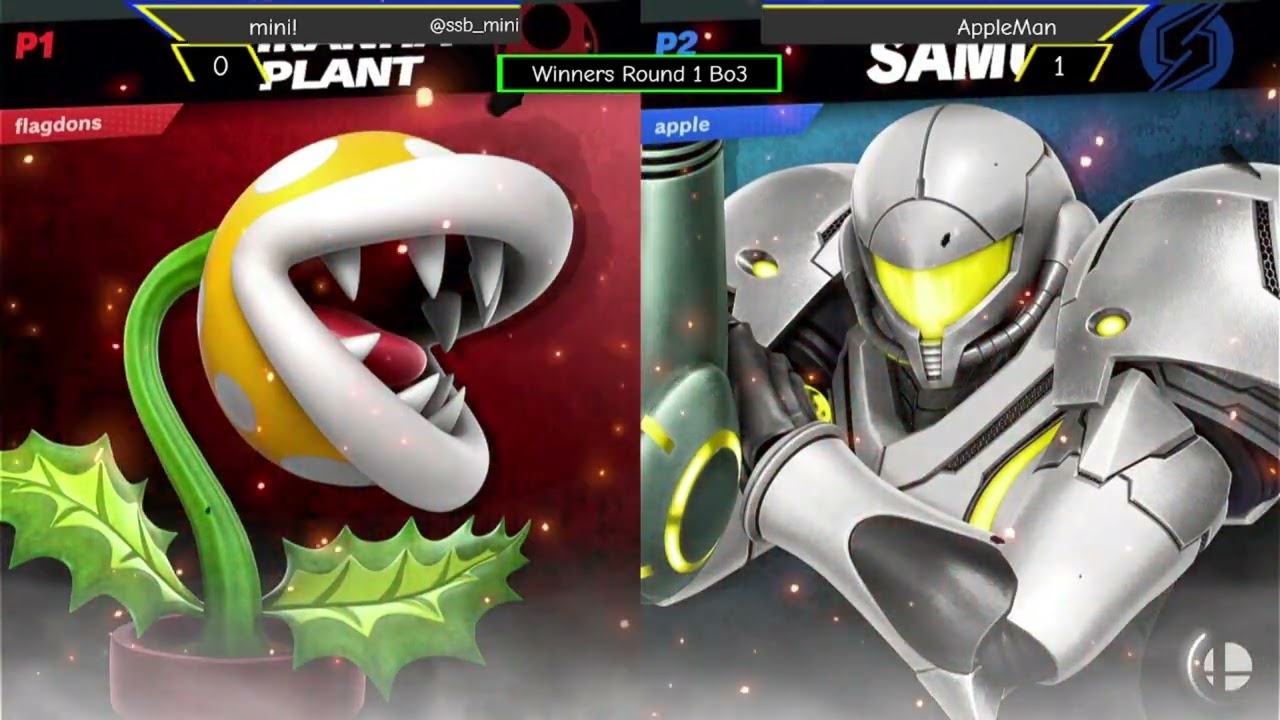 AppleMan (Samus) vs mini! (Piranha Plant) - Shopping Spree 2 [Winners Round 1]