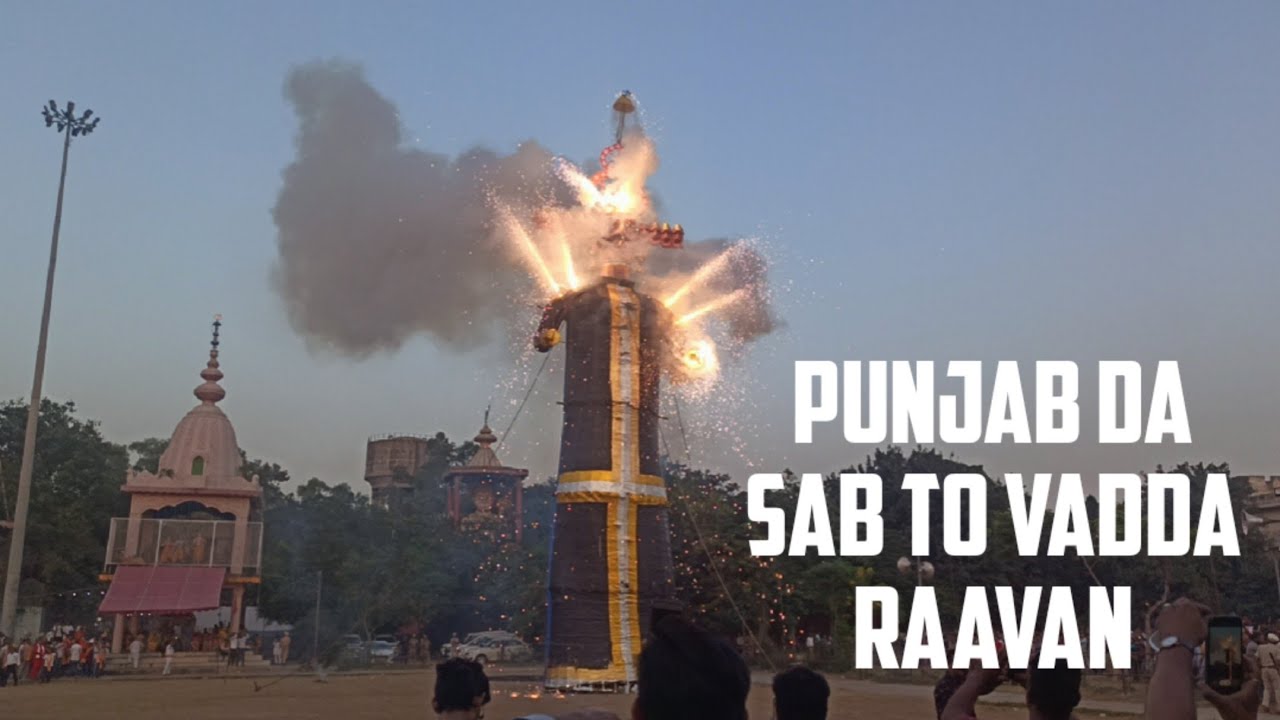 SAB TO VADDA RAAVAN | DRESI DUSSEHRA GROUND MELA | Ludhiana