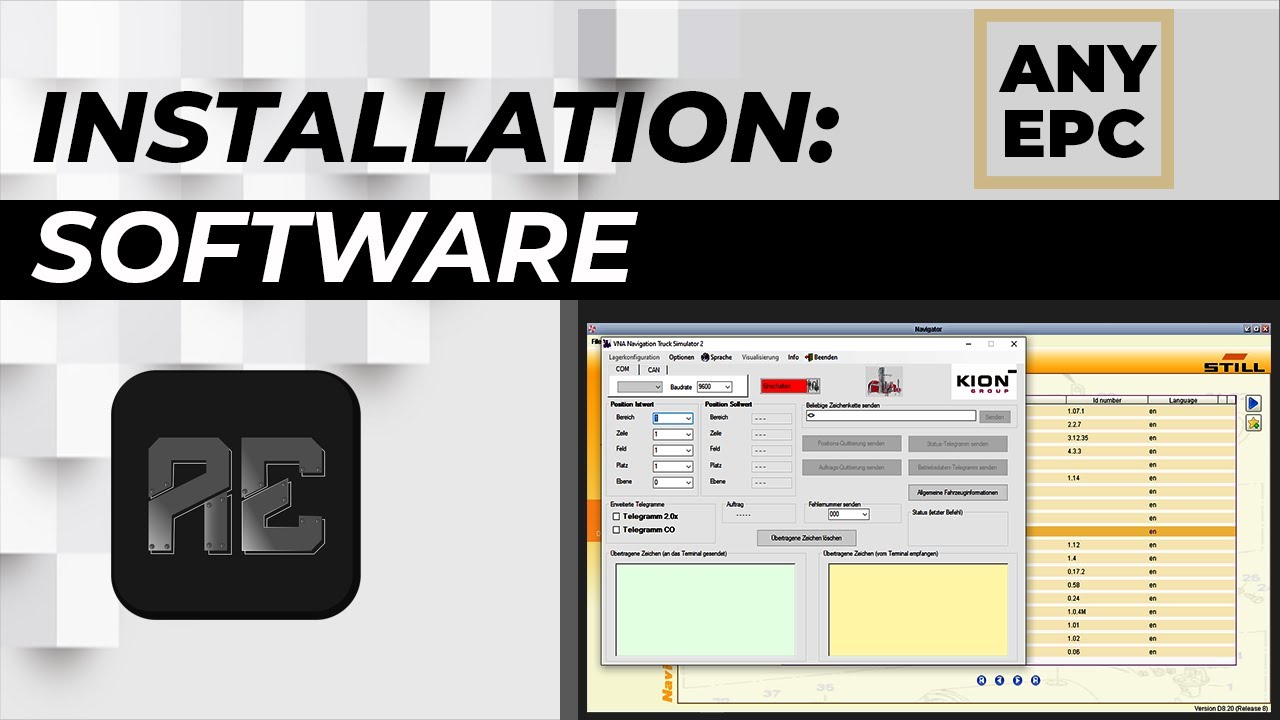STILL STEDS NAVIGATOR FORKLIFTS D8.21 R2 [2021.03] | INSTALLATION