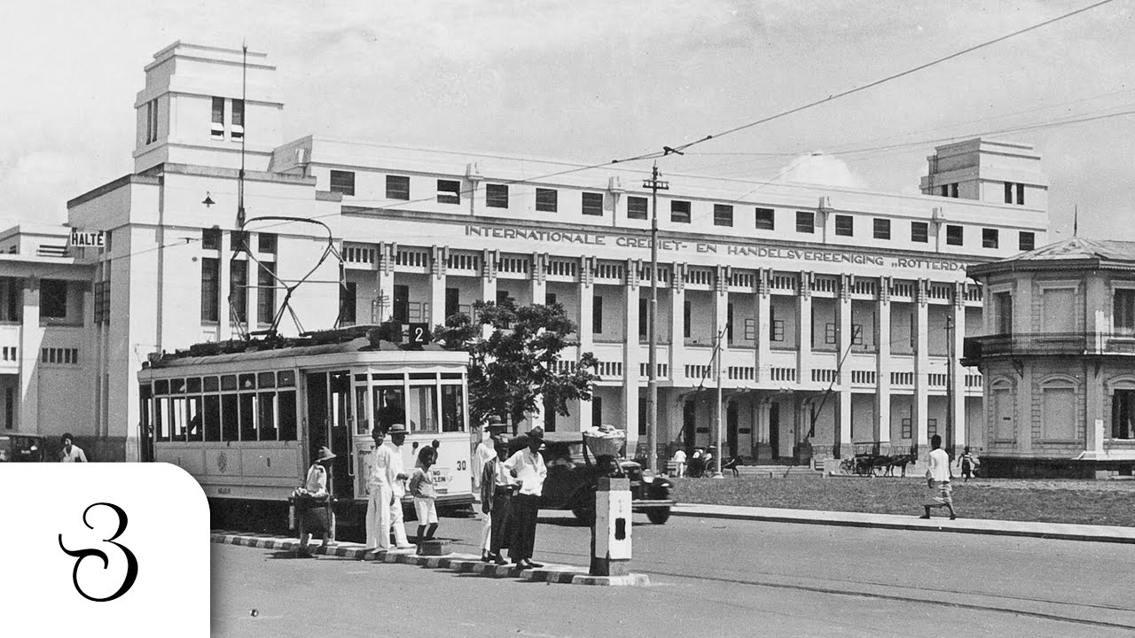Kota Surabaya dan Karapan Sapi di Madura tahun 1938 - Indonesia Tempo Dulu Berwarna