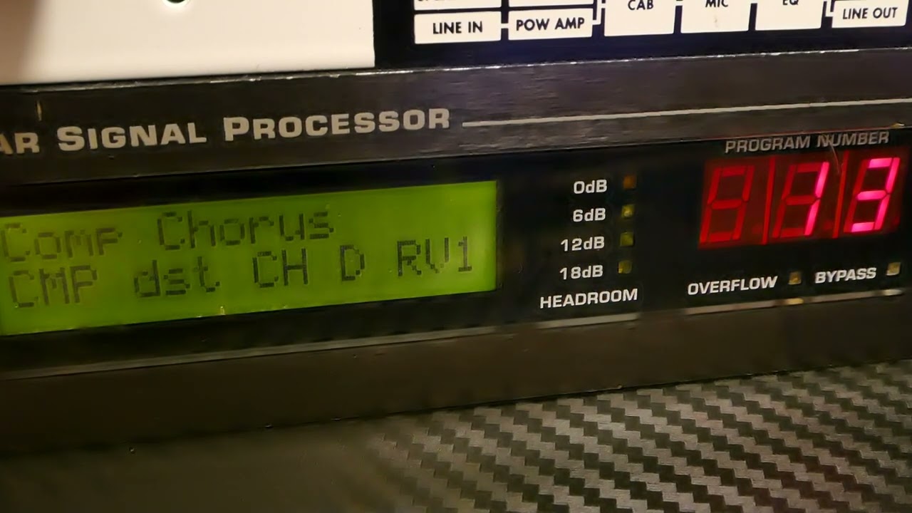 digitech gsp21 test video