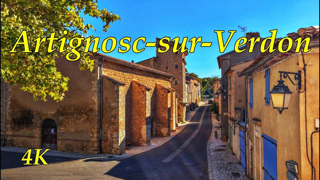 Artignosc-sur-Verdon : entre lac, nature et authenticité provençale 🌿