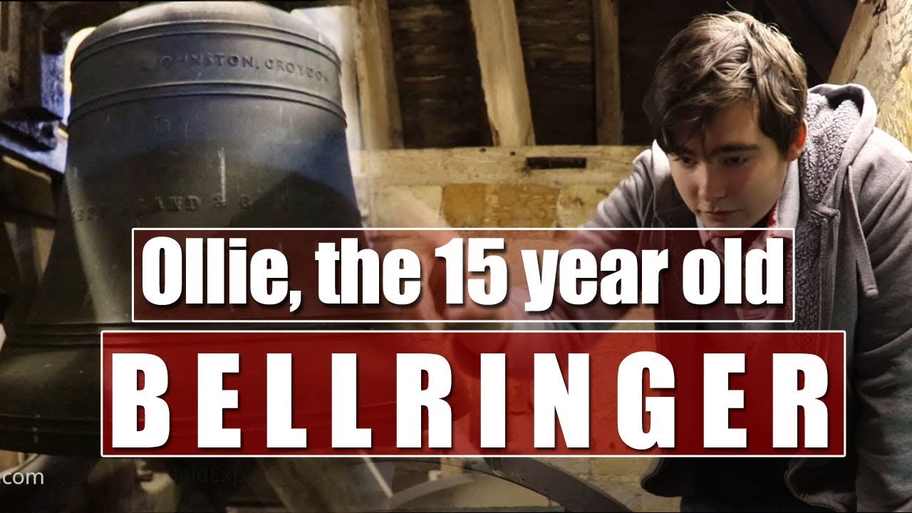 Ringer Ollie, the 15 year old bellringer from Sussex