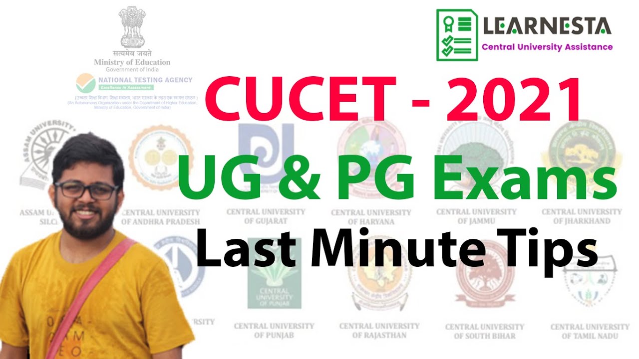 Crack CUCET 2021 - Last minute tips | Learnesta