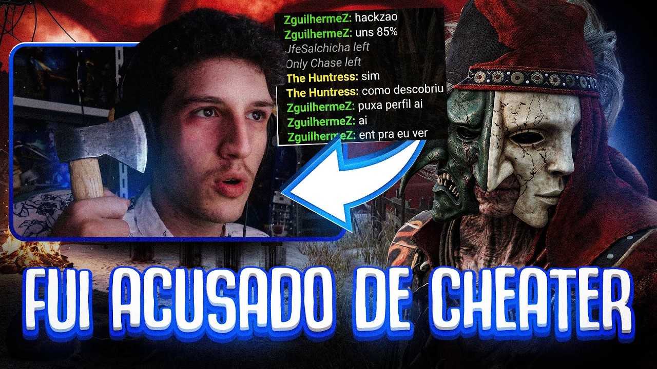O SURVIVOR VEIO NA LIVE COBRAR MINHA GAMEPLAY DEPOIS DE ENFRENTAR A HUNTRESS IMERSIVA... l DBD