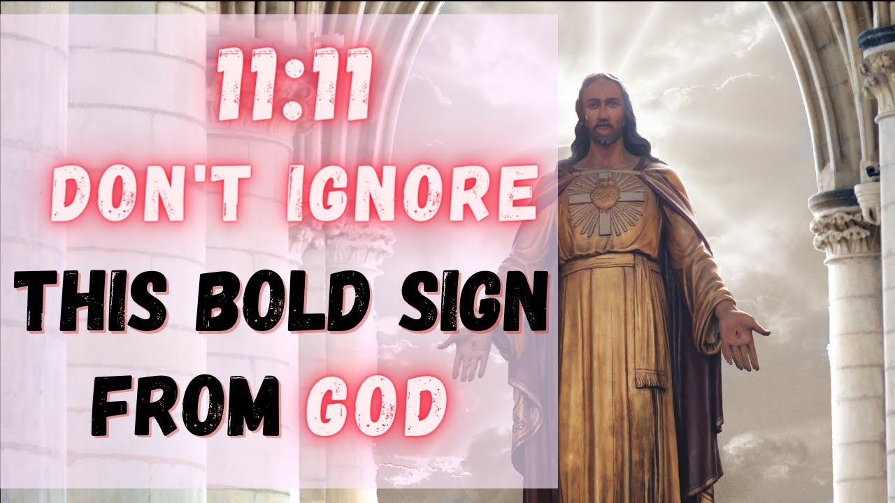 ❤️ 11:11 God's Says 😇 Don't Ignore This Bold Sign.