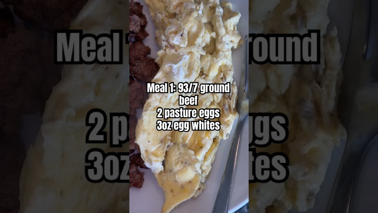 Guess the macros 👀🍳 #musclefood #food #trending #shorts #subscribe