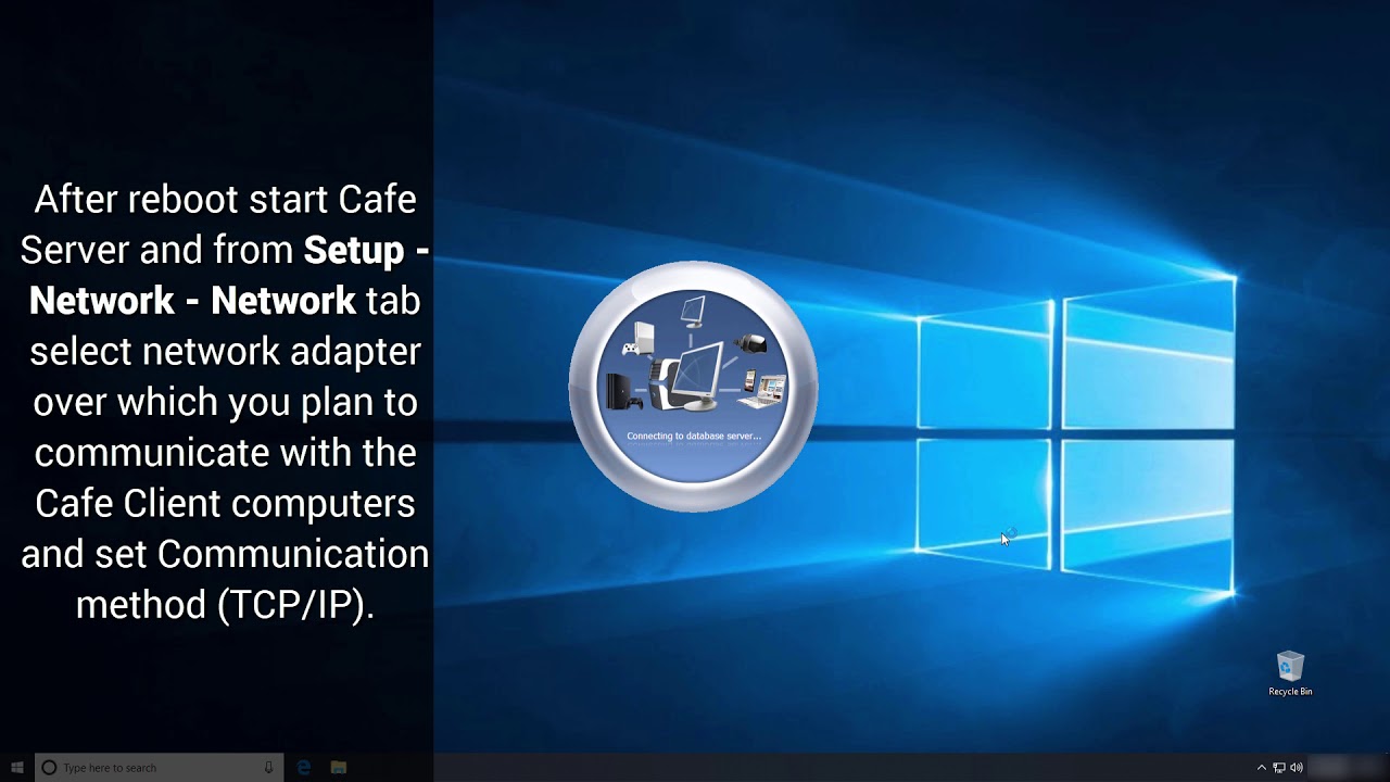 Internet Cafe Windows 10 Setup