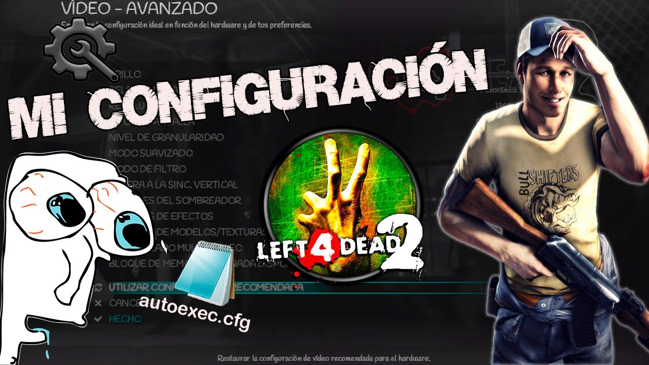 Mi configuración para jugar versus (vanilla y zonemod) de Left 4 Dead 2 | Guía para mejorar