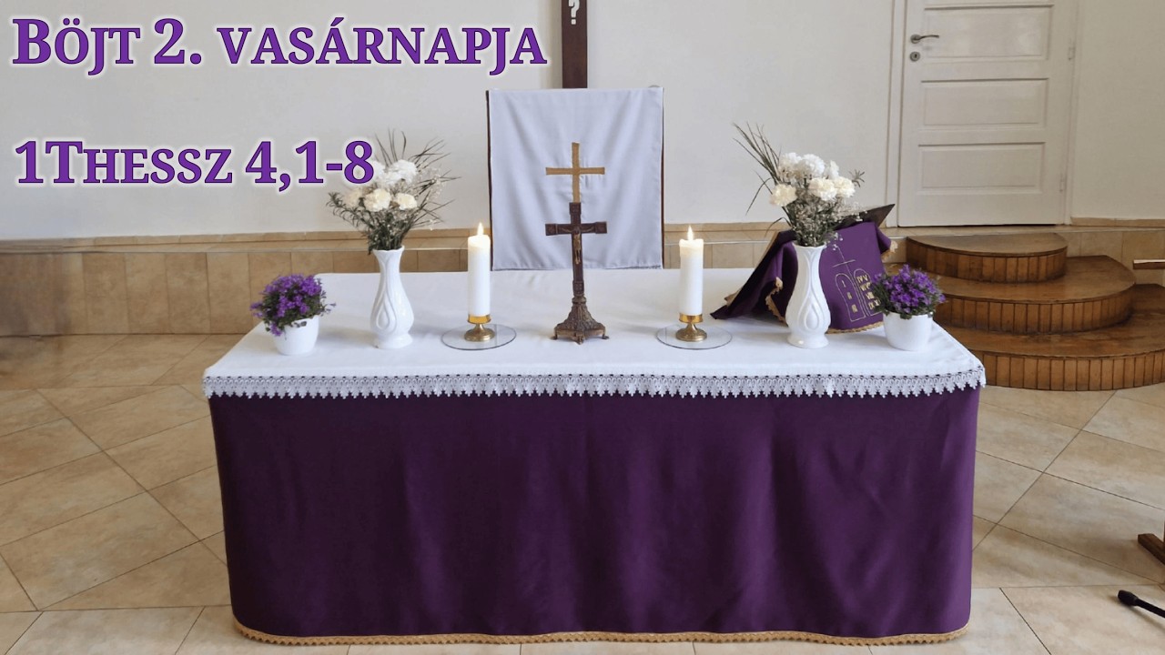 Böjt 2. vasárnapja - Evangélikus istentisztelet - Salgótarján, 2026. 03. 01.