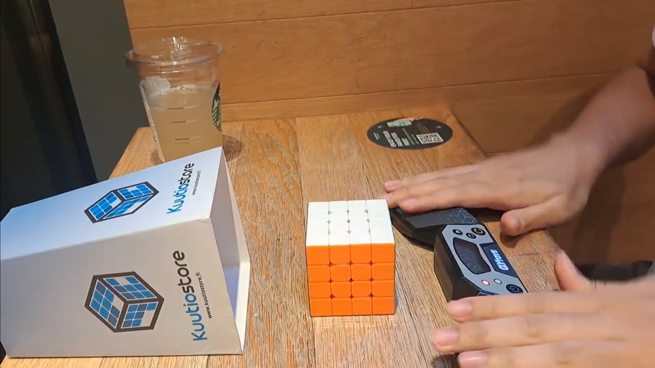 4BLD practice - 10:13.00 at a random location in Singapore
